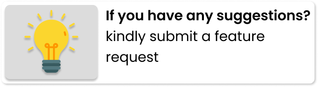 Submit a feature request