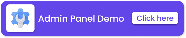 Admin Panel Demo